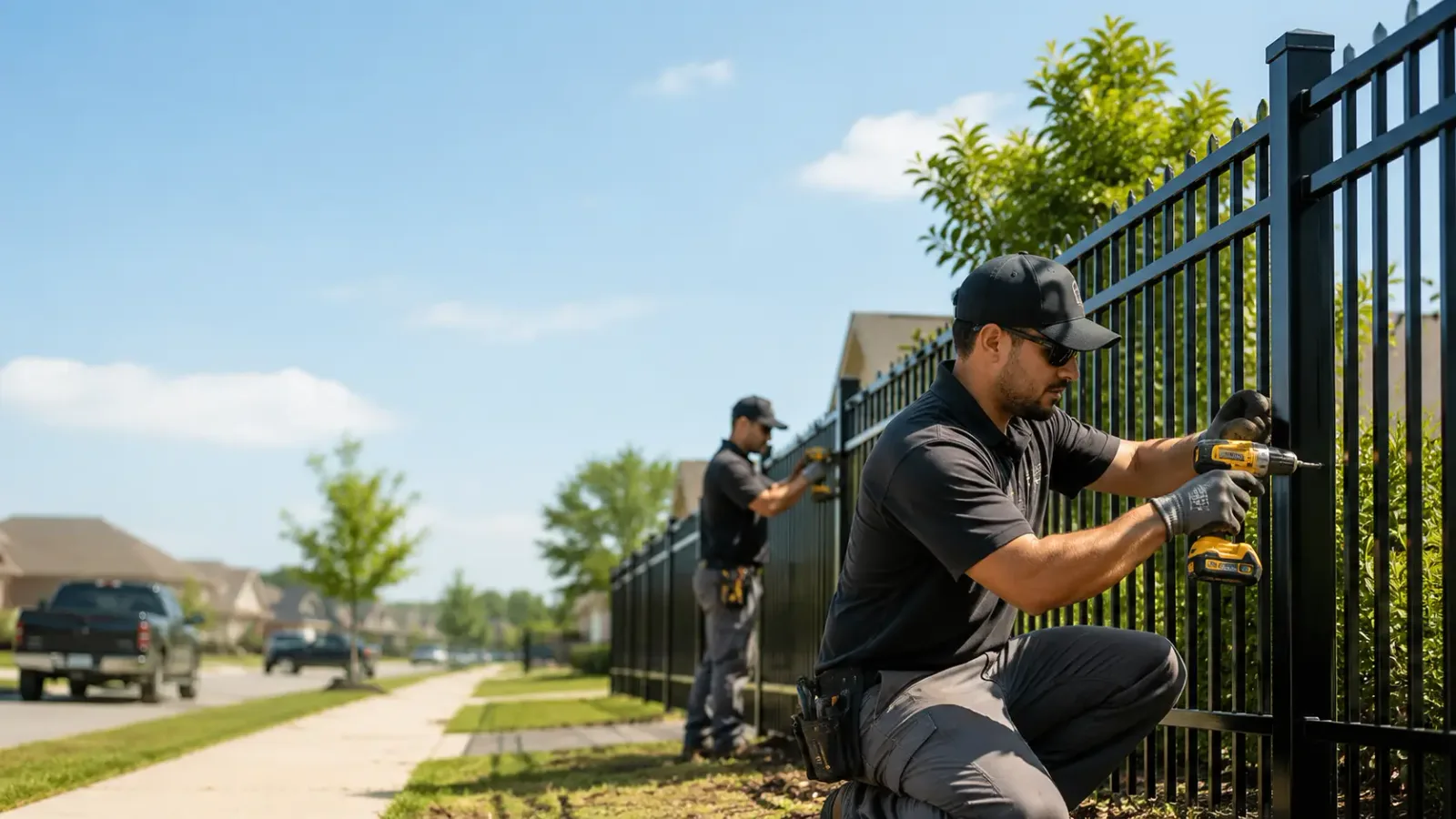 Metal Fence Installation in Troy, NH